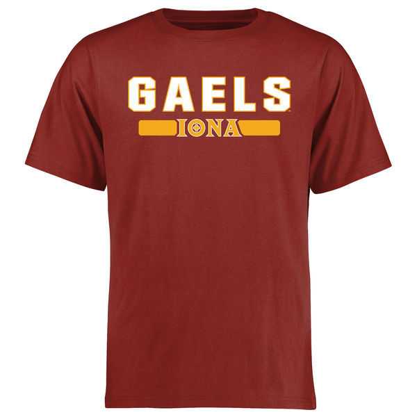 Iona College Gaels Team Strong WEM T-Shirt - Crimson,We sell and wholesale Iona College Gaels Team Strong WEM T-Shirt - Crimson on line form chian!